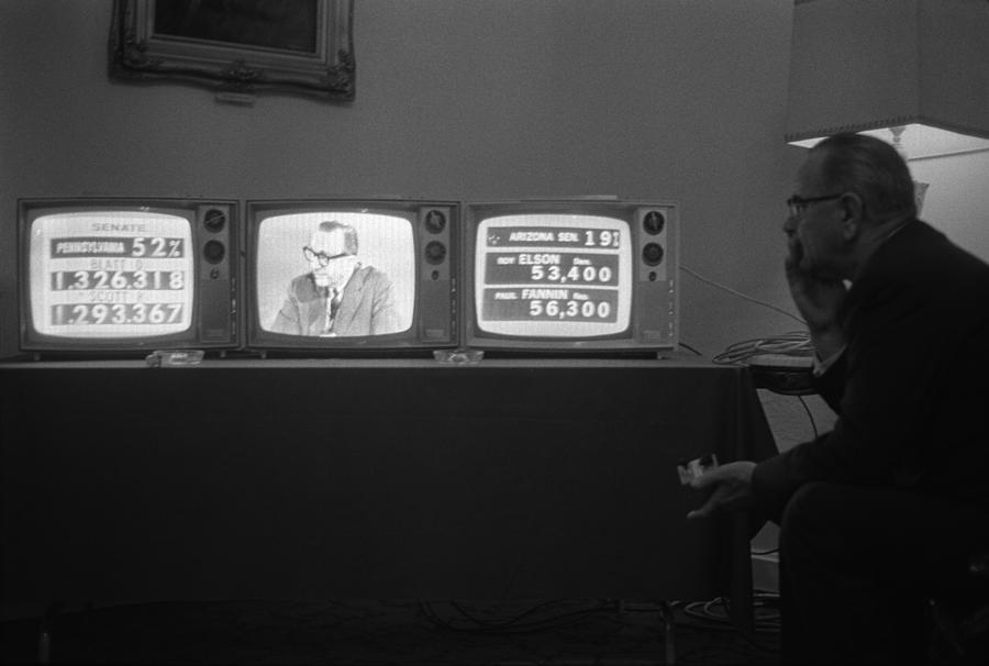 1964 Presidential Election. President Photograph by Everett | Fine Art ...