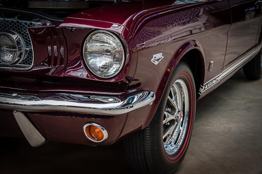 1965 Mustang Photograph by James Woody