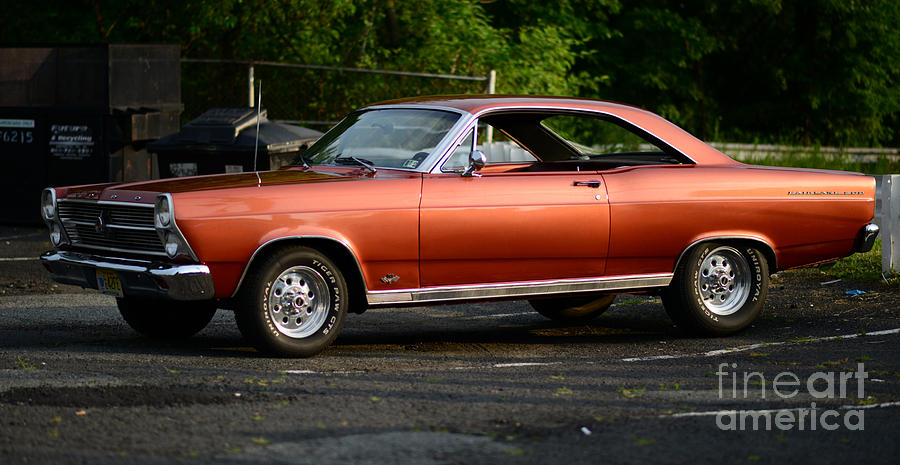 Car Collector Photograph - 1967 Ford Fairlane 500 by Paul Ward
