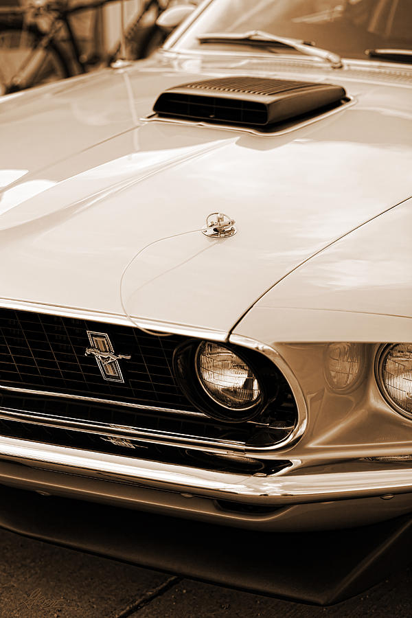 Cleveland Photograph - 1969 Ford Mustang by Gordon Dean II