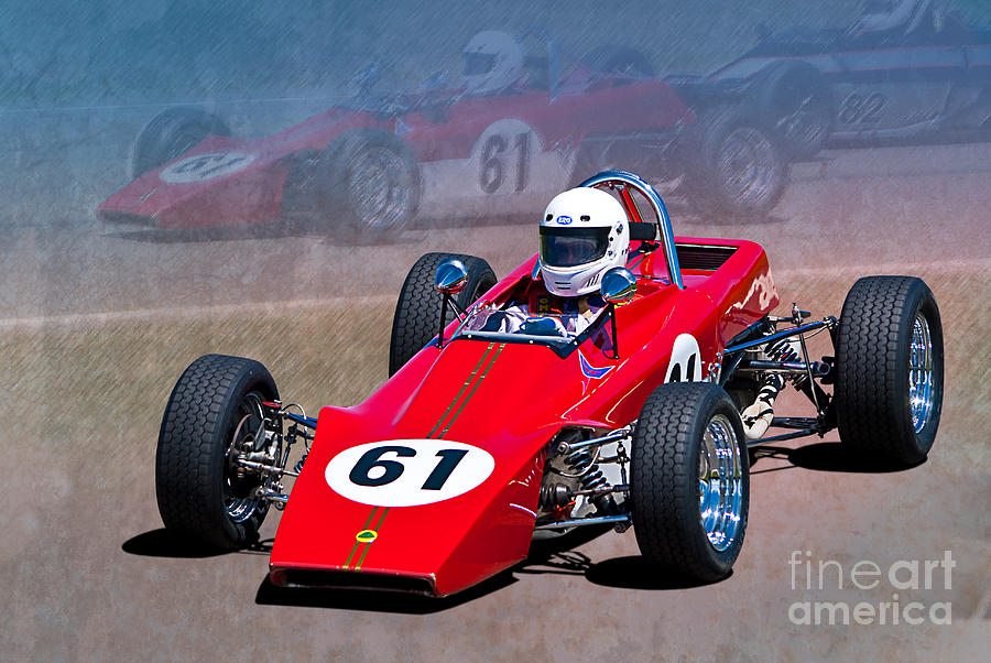 1969 Lotus 61 Formula Ford Photograph by Stuart Row