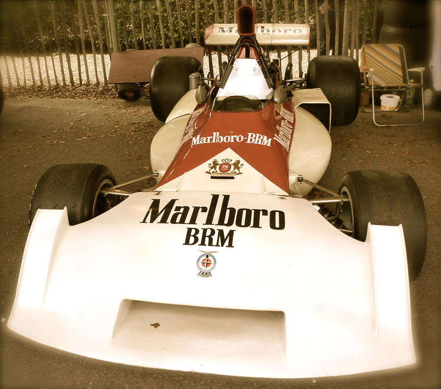 1971 BRM P160 Formula 1 Grand Prix Car Photograph by John Colley