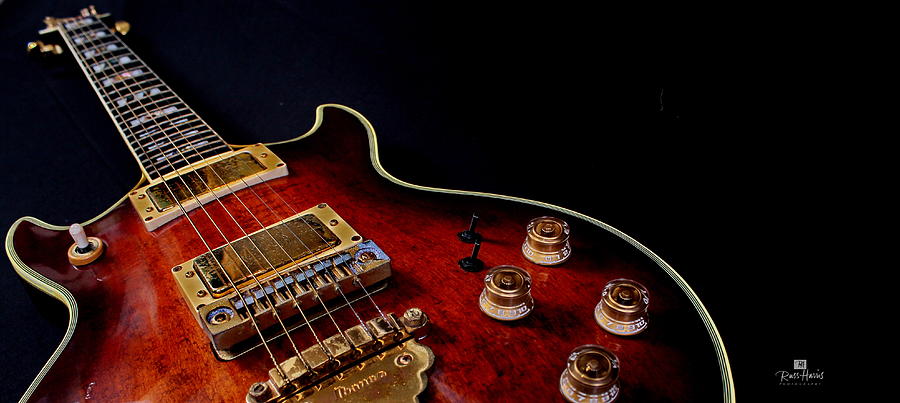 1976 Steve Miller Ibanez Artist Guitar Photograph by Russ Harris