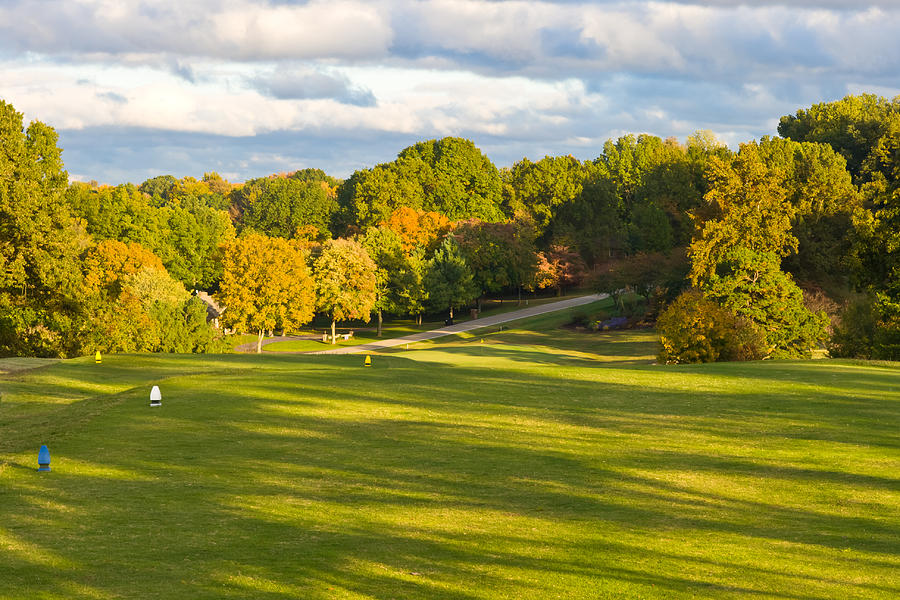 1st Hole at Clarksville CC Photograph by Ed Gleichman