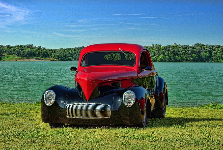 1941 Willis Hot Rod Photograph by Tim McCullough