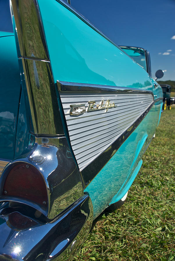 1957 Chevy Convertable #2 Photograph by Mark Dodd