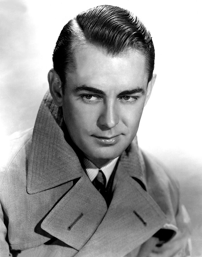 Alan Ladd, Portrait Photograph by Everett | Fine Art America