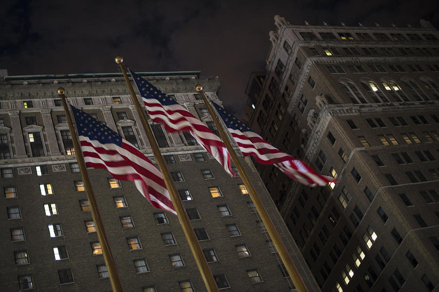 American Flag #7 Photograph by Theodore Jones