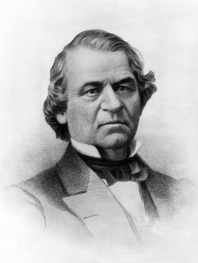 Andrew Johnson, 17th President, Ca by Everett