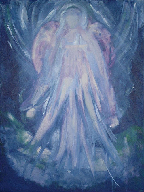 Angels Painting - Angel of Peace #2 by Kim Layton
