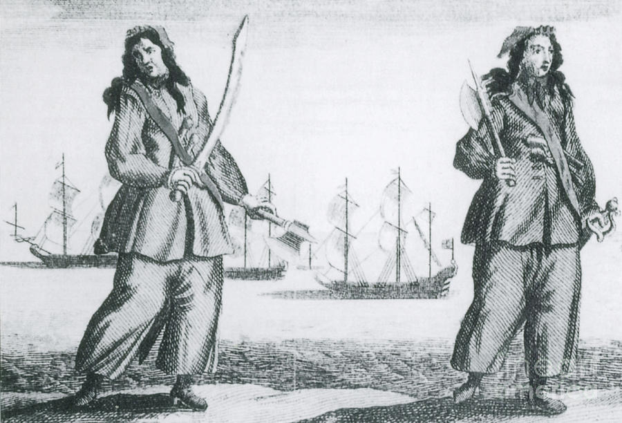 Anne Bonny And Mary Read, 18th Century #2 Photograph by Photo Researchers