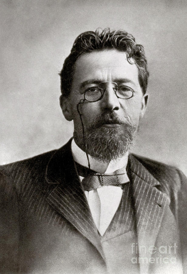 Portrait Photograph - Anton Chekhov, Russian Physician #2 by Photo Researchers