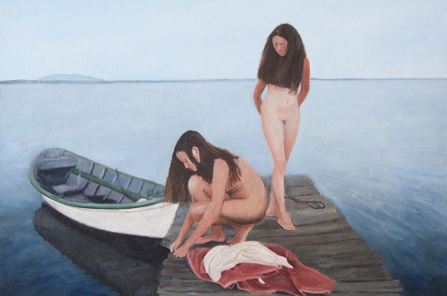 At The Lake #2 Painting by Masami Iida
