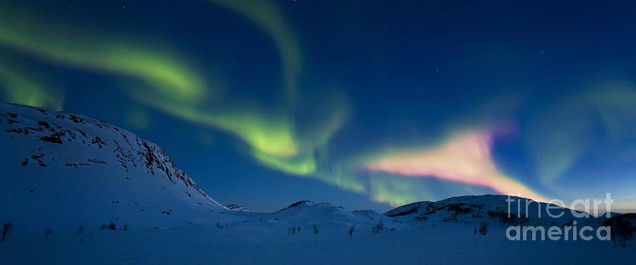 Aurora Borealis Over Skittendalen Photograph By Arild Heitmann Pixels