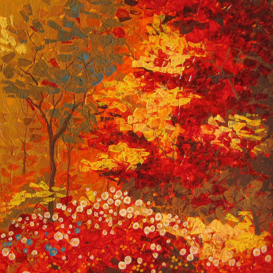 Flower Painting - Autumn #2 by Stefan Georgiev