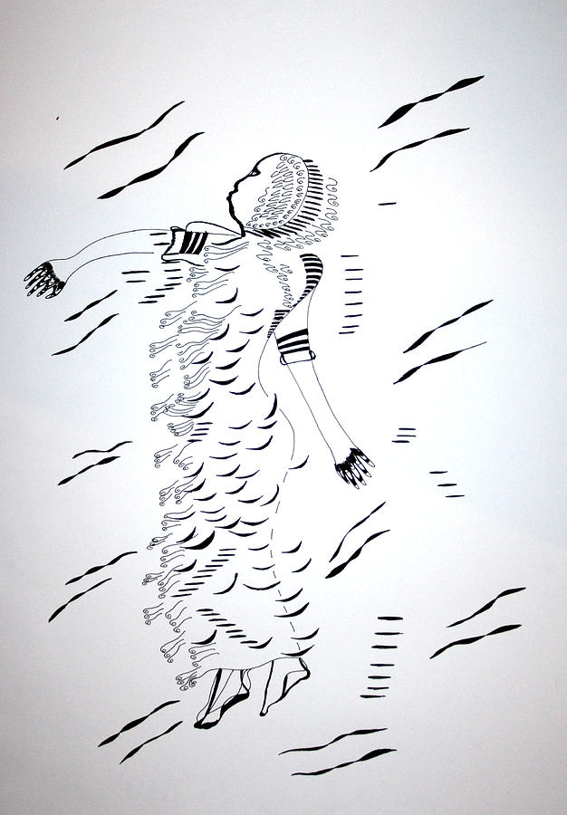 Baladi dance - Egypt #2 Drawing by Gloria Ssali