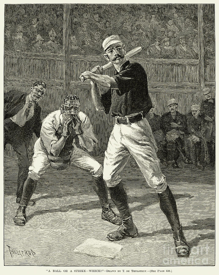 Baseball, 1888 Photograph by Granger - Fine Art America