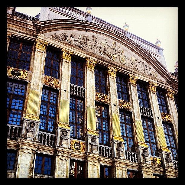 Architecture Photograph - #belgium #brussels #bruxelles #2 by Ben Lowe