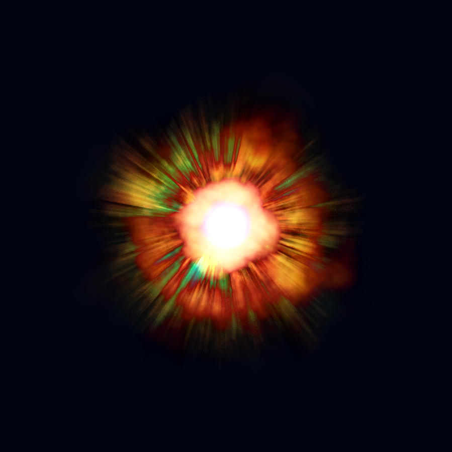 Space Photograph - Big Bang #2 by Christian Darkin