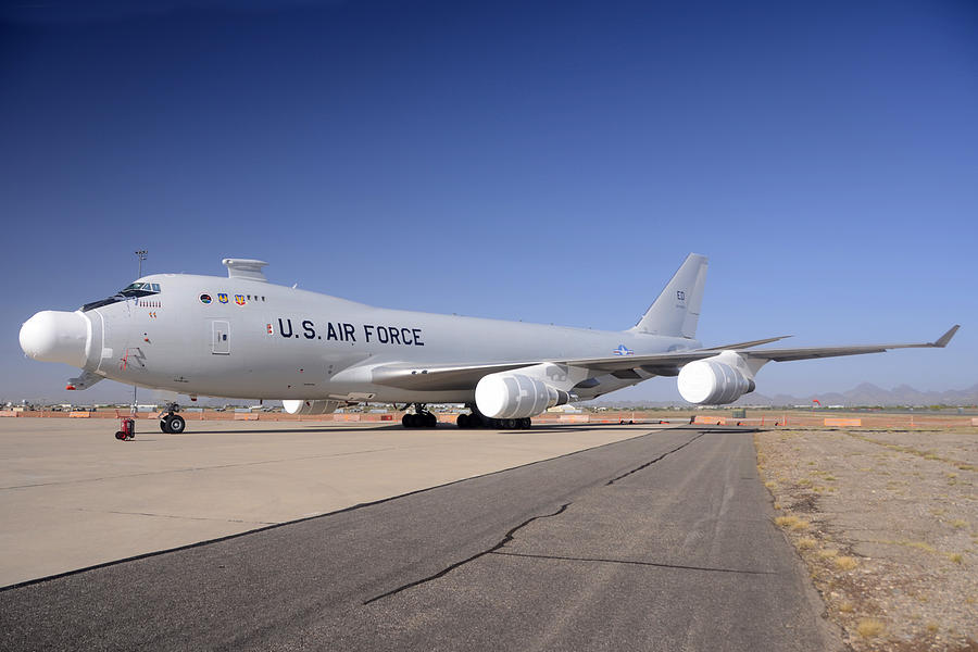 Boeing YAL-1A Airborne Laser Testbed Davis-Monthan AFB April 15 2012 #2 Photograph by Brian Lockett