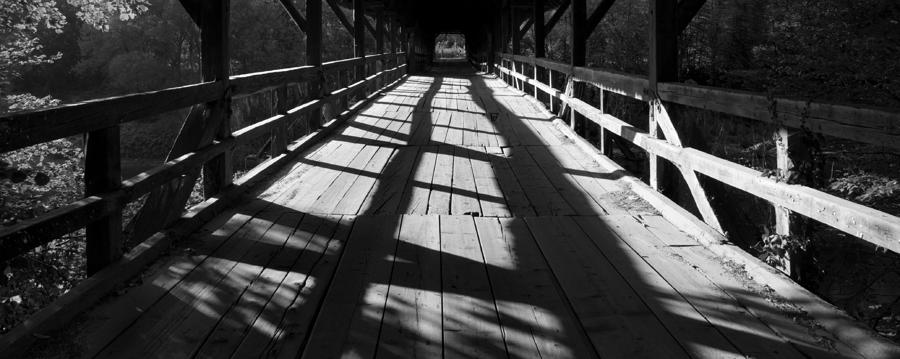 Bridge over the River Sava #2 Photograph by Ian Middleton