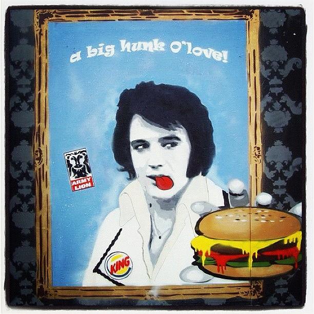 Elvis Presley Photograph - #bristolgraffiti #2 by Nigel Brown