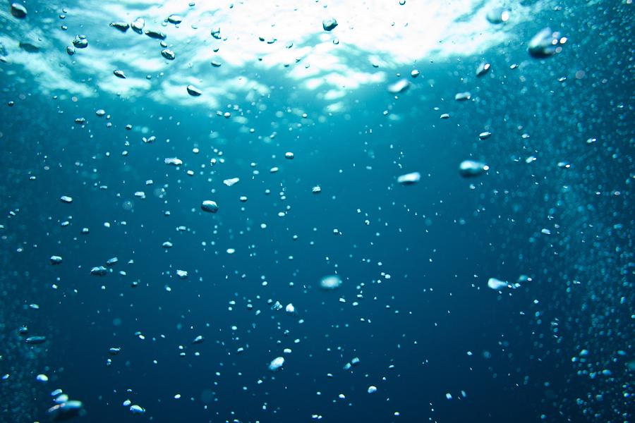 Bubbles Underwater Photograph by Stuart Westmorland