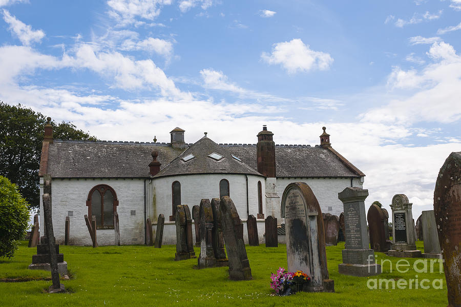 Building Church Ruthwell parish church Photograph by Hugh McKean | Fine ...