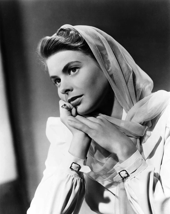 Movie Photograph - Casablanca, Ingrid Bergman, 1942 #2 by Everett