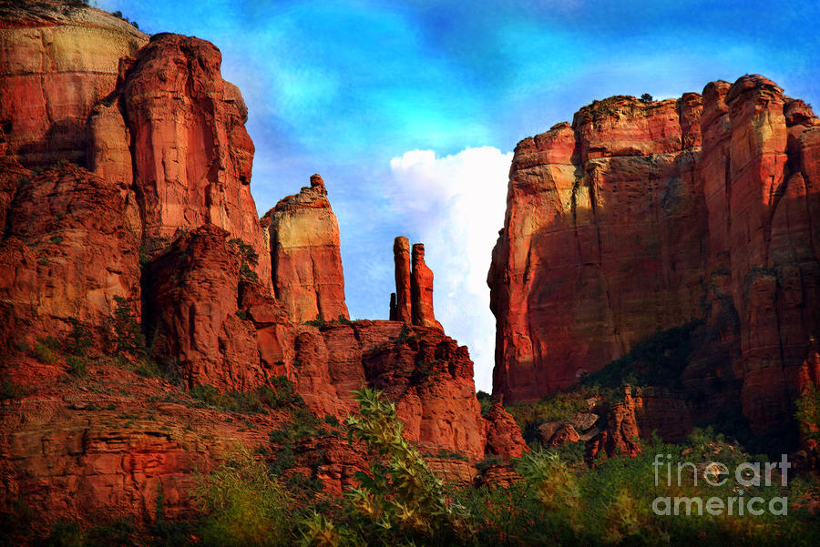 Cathedral Rock #2 Photograph by Afrodita Ellerman
