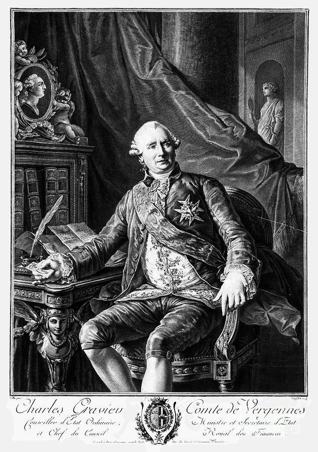 CHARLES de VERGENNES Photograph by Granger Fine Art America