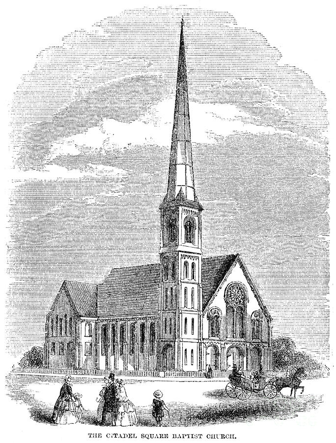 Charleston: Church, 1857 #2 Photograph by Granger