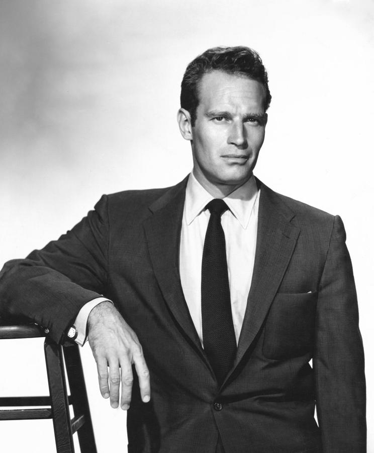 Charlton Heston, Paramount Pictures Photograph by Everett | Fine Art ...