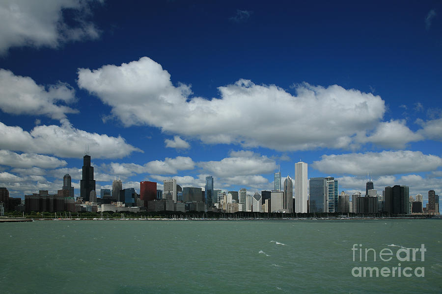 Chicago Skyline #2 Photograph by Timothy Johnson