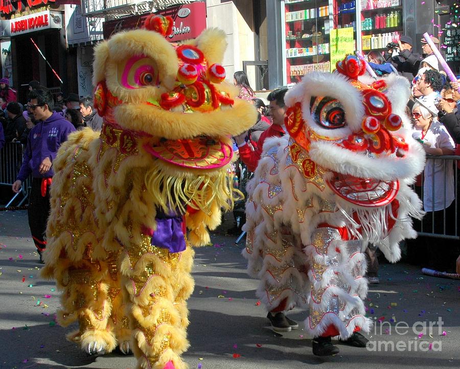 Chinese New Year NYC 4708 #2 Photograph by Mark Gilman