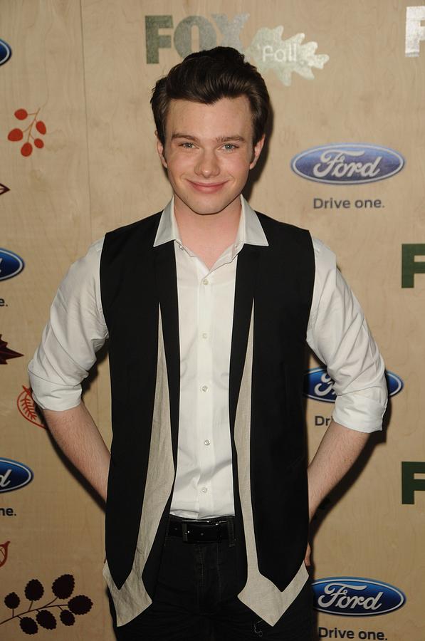 Chris Colfer At Arrivals For Fox Fall #2 Photograph by Everett - Fine ...