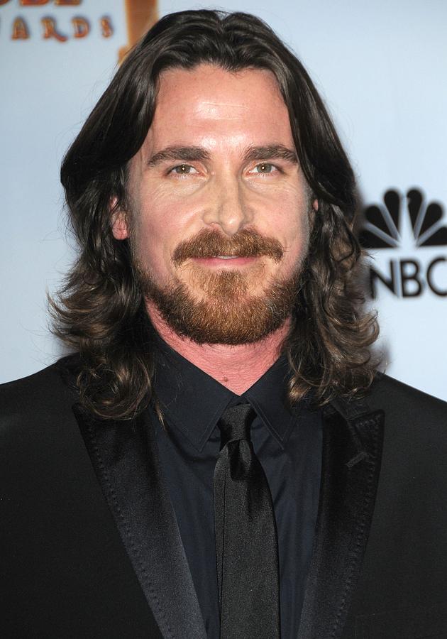 Christian Bale Photograph - Christian Bale In The Press Room #2 by Everett