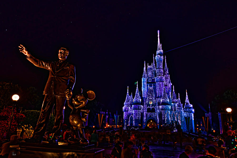 Cinderella Castle HDR #2 Photograph by Jason Blalock
