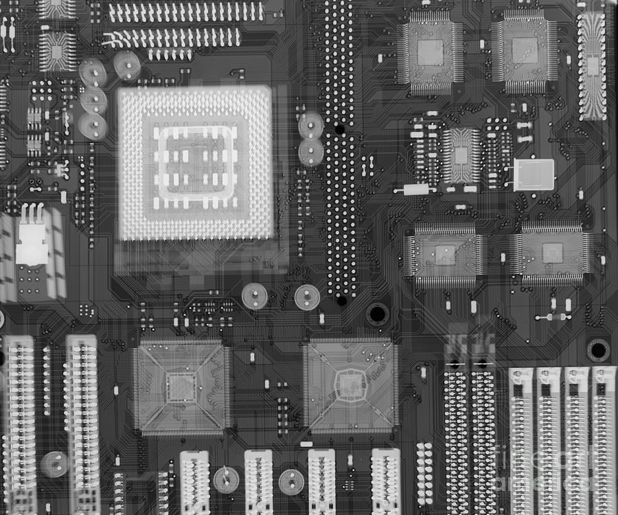 Circuit Board #2 Photograph by Ted Kinsman