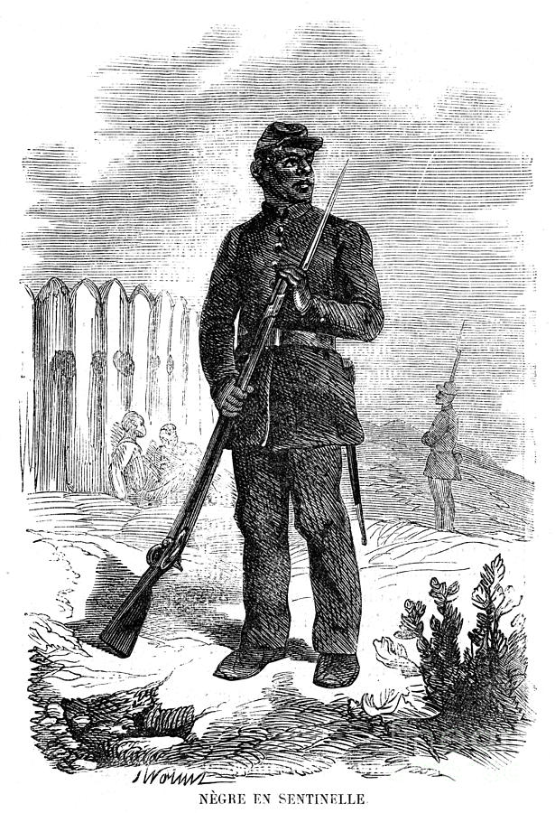 Civil War: Black Troops #2 Photograph by Granger