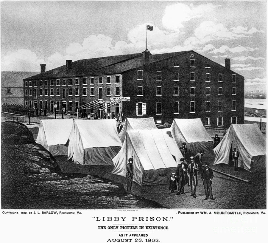 Architecture Photograph - Civil War: Libby Prison #2 by Granger