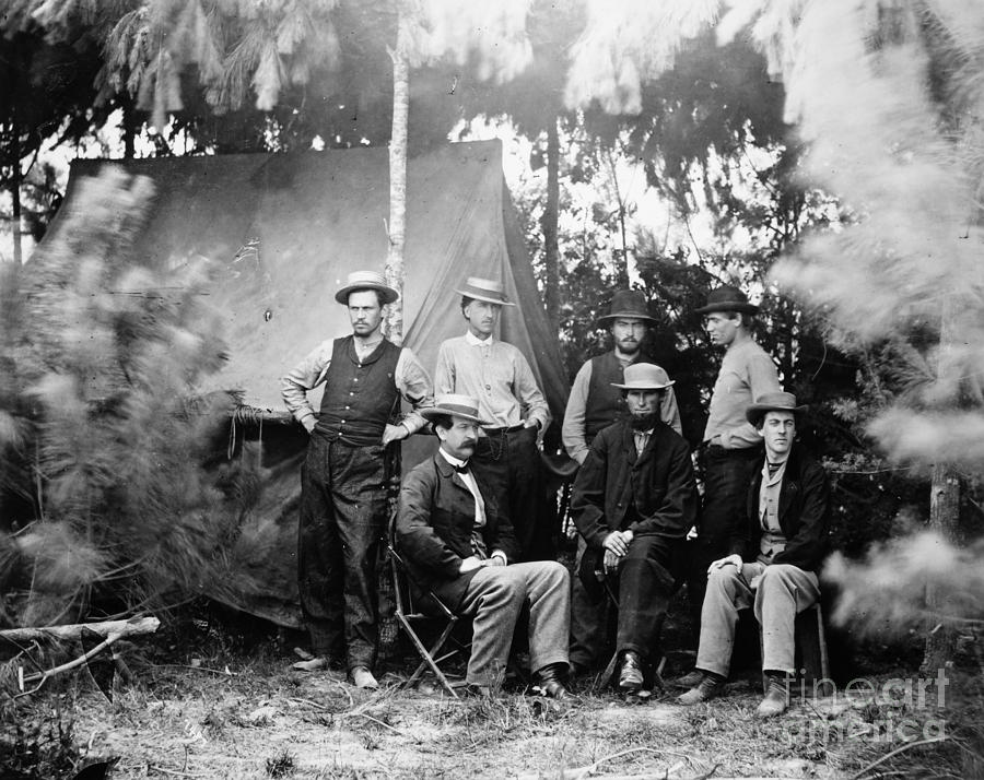 Civil War Signal Corps Photograph By Granger