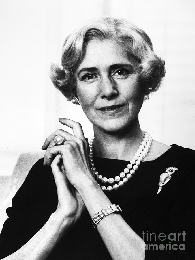 1963 Photograph - Clare Boothe Luce (1903-1987) by Granger 1963 Photograph - Clare Boothe Luce (1903-1987) by Granger