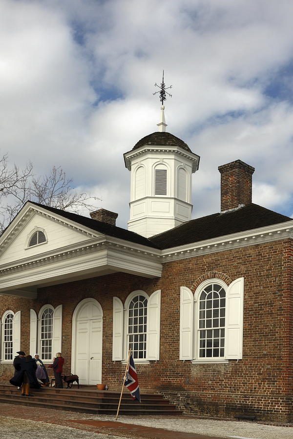 Colonial Williamsburg Courthouse Photograph by Sally Weigand | Pixels