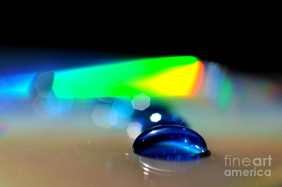 Color Drops #2 Photograph by Sylvie Leandre