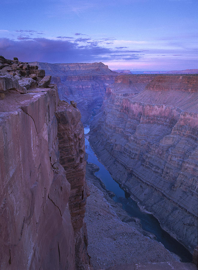Colorado River From Toroweap Overlook #2 Photograph by Tim Fitzharris