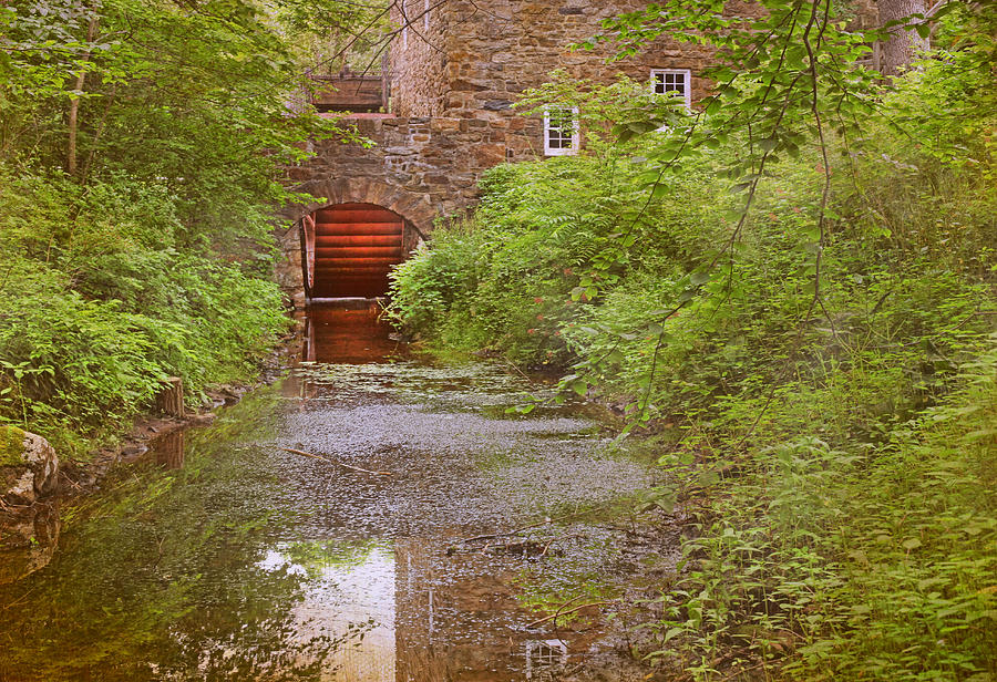 Coopers Mill Reflected  Photograph by Pat Abbott