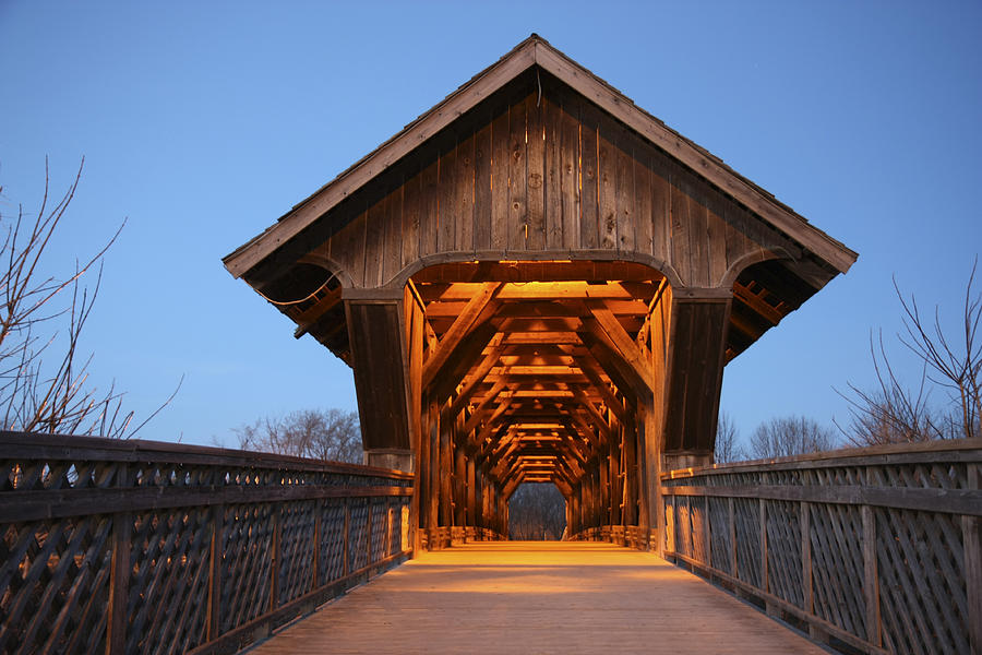 Covered Bridge Guelph Ontario #2 Photograph by Nick Mares