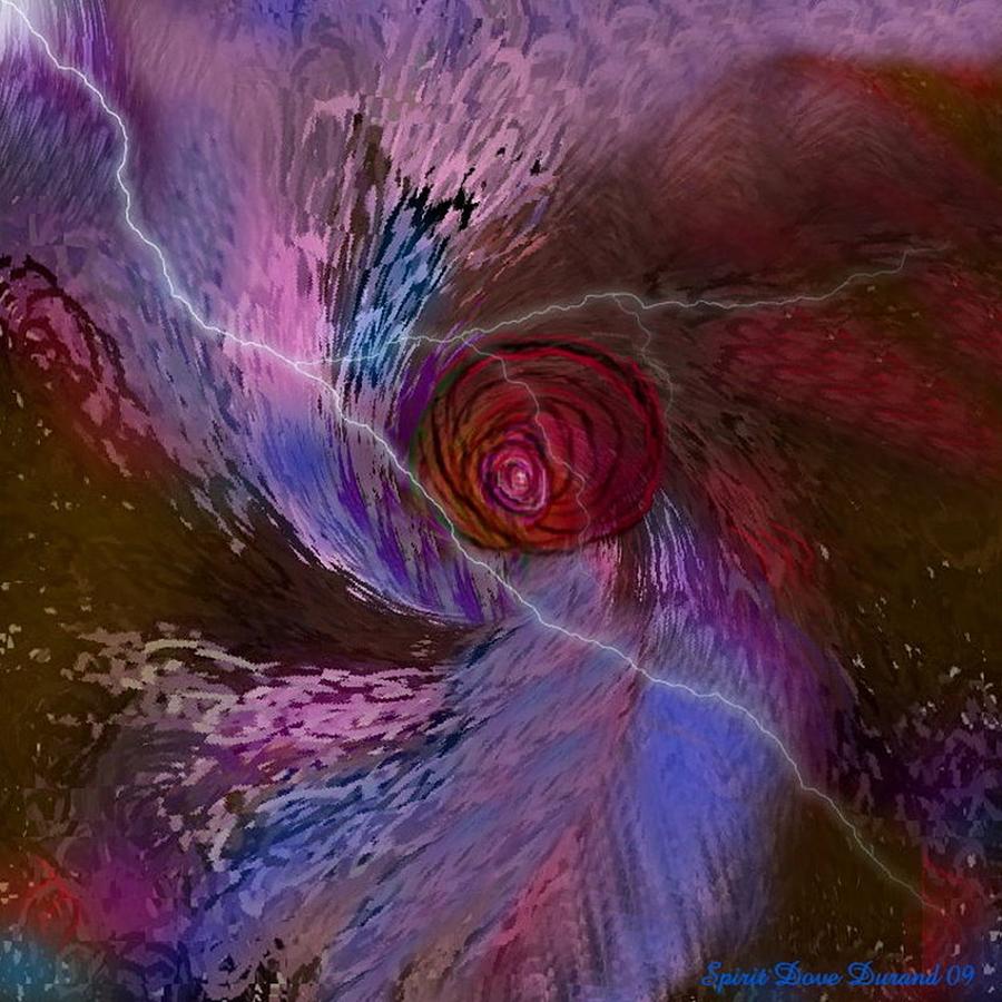 Creation Of A Rose  #1 Digital Art by Spirit Dove Durand