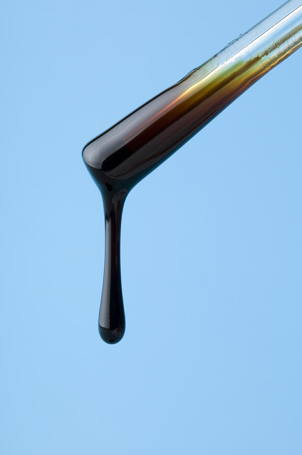 Chemical Photograph - Crude Oil #2 by Paul Rapson